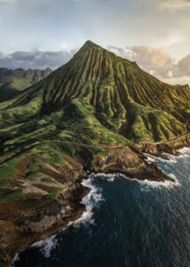 An island in Hawaii