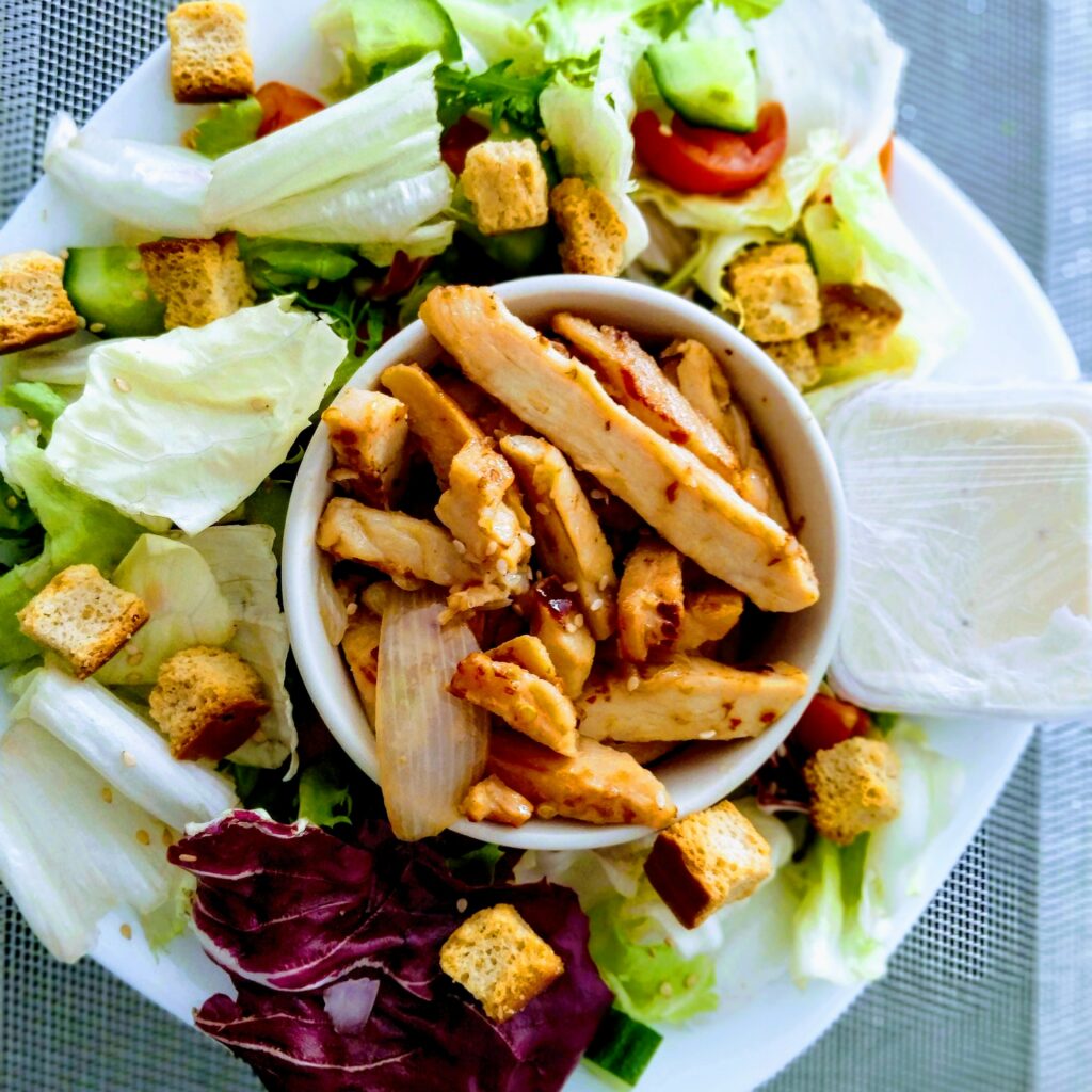 chiken ceasar salad