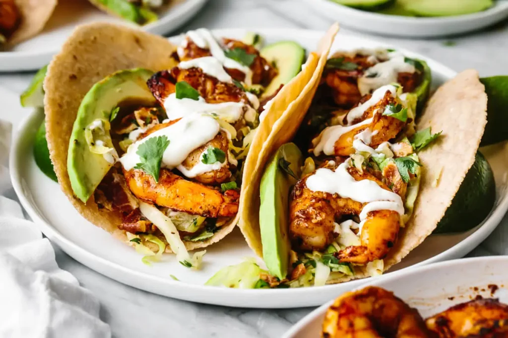 Shrimp tacos
