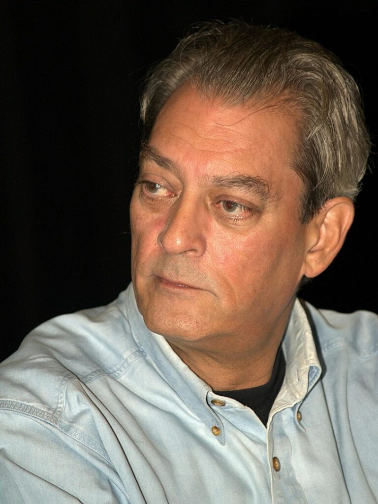 An image of the writer Paul Auster.